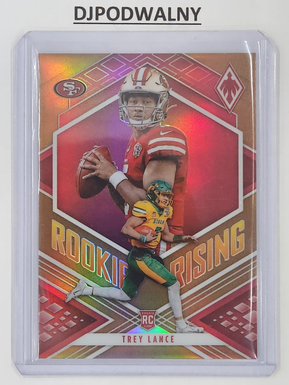 Trey Lance Panini Phoenix Rookie Rising #RIS3 Bronze
