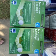2 X Rite Aid 2mg Mint Flavor Nicotine Lozenge 72ct Sugar Free 144 Pieces