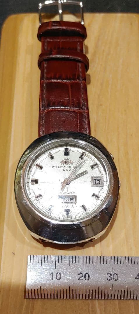 UsedWorking WEEKLY AUTO ORIENT AAA Automatic Wris… - image 4