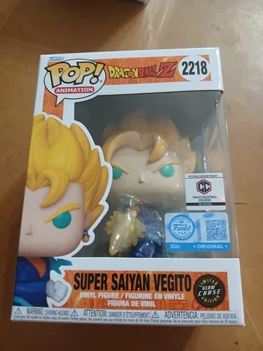 Funko Pop! Vinyl: Dragon Ball - Vegito (Chase) (Glow) - Chalice Pr In Hand