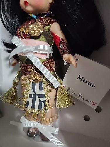 Madame Alexander Mexico Puppe 50450 Federkopfschmuck Neu Karton OHNE Deckel Hartfund - Bild 10 von 21