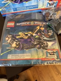 Lego Space Police Smash And Grab 5982 Squid Tron 188 Pieces 2010 Used