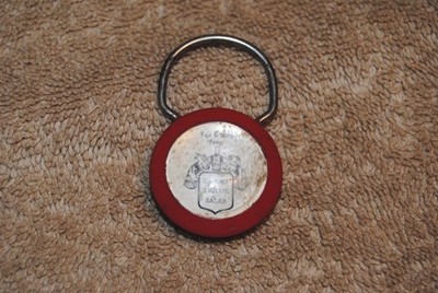 Vintage Key Ring Export Liquor Sales Tax and Duty Free Detroit Michigan