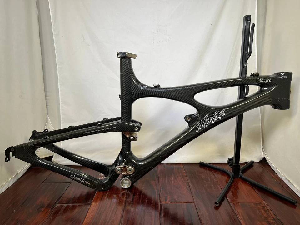 Bicicleta de Montaña MTB Ibis Mojo Lopes Carbono Crudo 26" Cuadro 19.5" Suspensión Completa Foto 2 de 4