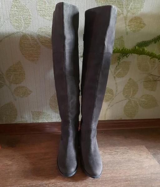 Women Donna Piu Boots Grey Suede 40
