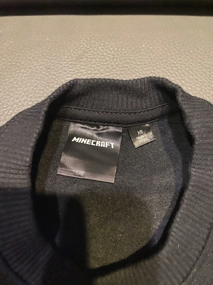Sudadera negra de Navidad Minecraft para niños nueva con etiquetas, talla XS 4/5 Foto 2 de 3