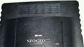 SNK Neo Geo CD Console Only Black Tested Used Good Condition Japan Retro Game
