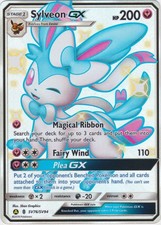 Sylveon GX SV76/SV94 Rare Shiny GX - NM - Hidden Fates Shiny Vault - Pokemon
