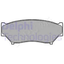 Disc Brake Pad Set DELPHI Fits SUZUKI FIAT Grand Vitara I Cabrio 5520065D00