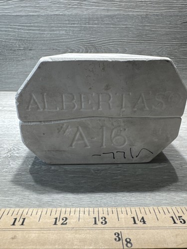 Vintage 1973 Albertas Columns On Rock A16 Ceramic Slip Mold - Bild 6 von 8
