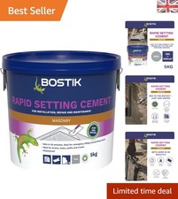 5kg Ready Mixed Rapid Cement - 20 Minute Waterproof Solution for Concrete Fixing