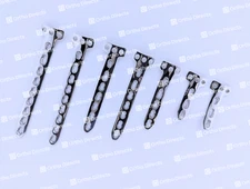 4.5/5.0mm Safety Locking T Plates 3-9 Shaft Holes 14 Pcs Surgical Set SS 316-L