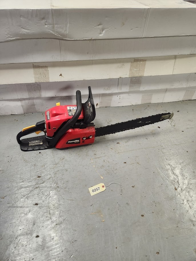 CIVAZIZE グラフィックジャンパー A4 ブラック/レッド Homelite 4218c Power Head Chainsaw 18