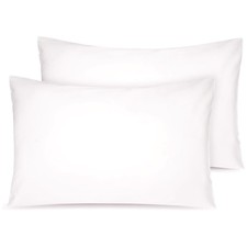 Organic Cotton Toddler Pillowcase 2 Pack, 14 x 20 Travel Toddler, Ivory
