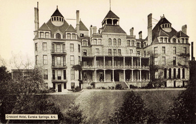 Crescent Hotel Eureka Springs Arkansas Postcard Divided Back