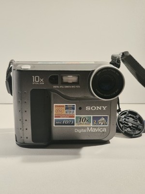 Sony Mavica MVC-FD73 Digital Kamera Digicam Retro Lesen!
