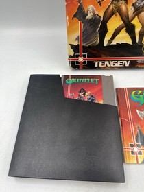 Gauntlet - Nintendo NES Video Game Tengen Black Cartridge Complete CIB