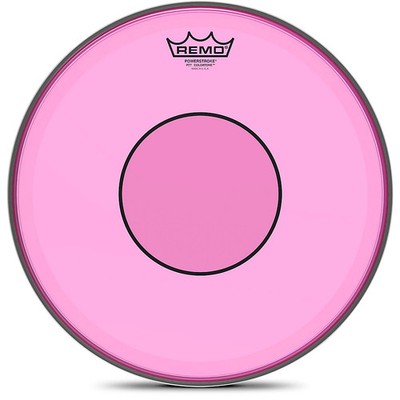 Remo Powerstroke 77 Colortone Pink Drum Head 14 in.