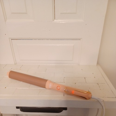 #ad INH Curling Wand for Long Hair 8quot; Extra Barrel Large Pink $19.99