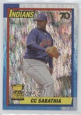 2021 Topps All-Star Rookie Cup Base Image Holofractor 8/99 CC Sabathia HOF 3wu