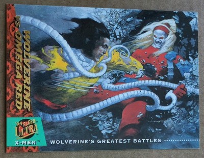 1994 Fleer Ultra Marvel X-Men Wolverine Vs. Omega Red #139
