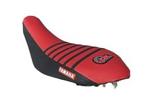 Seat Cover Compatible Fit for Yamah Raptor 700 700R Seat Black Sides/Red Top