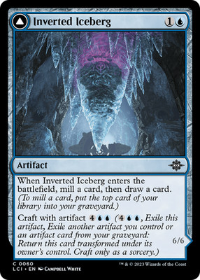 Inverted Iceberg #60 (LP) Lost Caverns of Ixalan LCI Magic MTG
