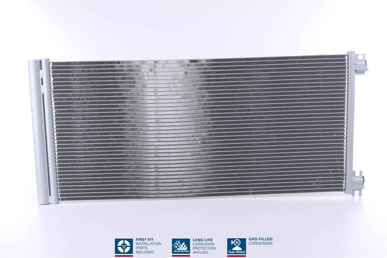 940596 NISSENS Condenser, Air Conditioning for FIAT,NISSAN,OPEL,RENAULT,VAUXHALL