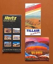 Guidebook for Uluru/Ayers Rock, Map of Northern Territory, More