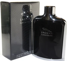JAGUAR CLASSIC BLACK BY JAGUAR 3.4/3.3 OZ EDT SPRAY FOR MEN NEW IN BOX