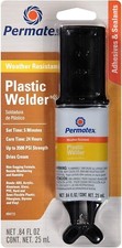 Permatex 84115 5-Minute Plastic Weld Adhesive, 0.84 oz. , Cream