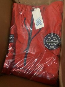 adidas spezial smock jacket red