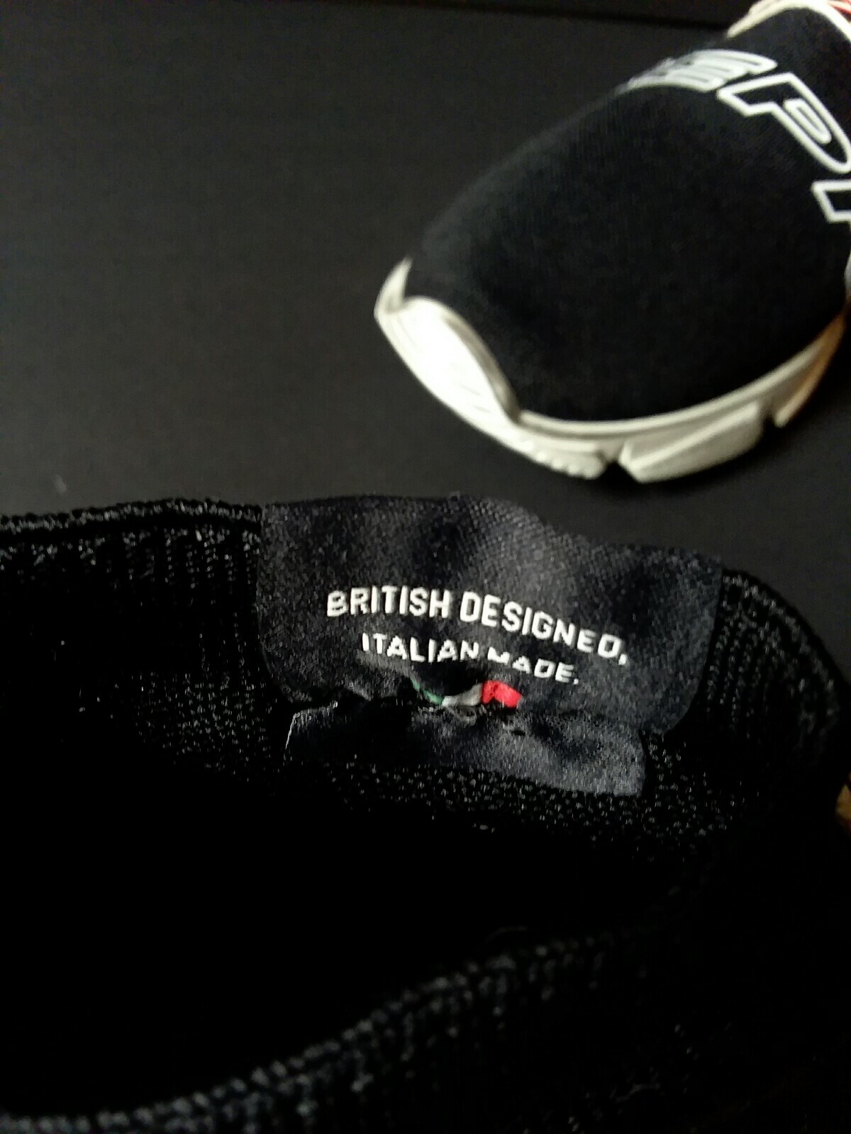 Italian Made High Fashion Sock Sneaker Distressed Trainers by Represent England image 10