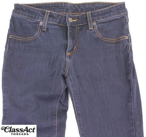 Jeans Carmar para mujer azul mezcla de algodón elástico de tiro bajo modernos talla 27 - Imagen 5 de 7