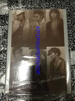 Shinhwa 7th Album Brand New Special Repackage CD VCD Photo album