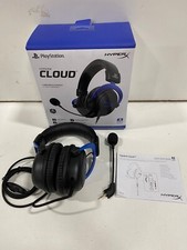 HyperX Clouse Stereo Over Ear Headsets - Black/Blue (4P5H9AA#ABL/HHSC2-FA-BL/N)