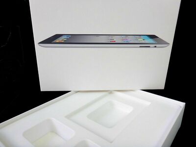 nur VERPACKUNG iPad 2 Wi-Fi 64GB Cellular BLACK *ohne iPad* Box Schachtel Apple