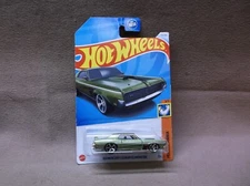 HOT WHEELS 2024 #171 GREEN 1969 69 MERCURY COUGAR ELIMINATOR 428 CJ MUSCLE ROD