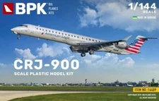 Bombardier Canadair Regional Jet CRJ-900  (Plastic model kit) 1/144 BPK 14409