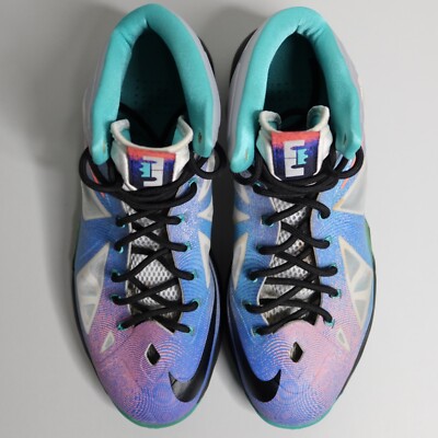 lebron 10 pure platinum size 12