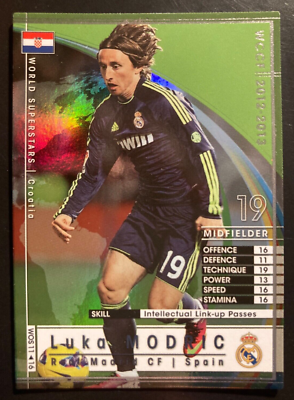 2012-13 Panini WCCF World Superstars Luka Modric Real Madrid