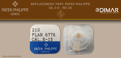REPLACEMENT PART PATEK PHILIPPE ORIGINAL CALIBRE. E-15 - REF.210 PLAN.6776