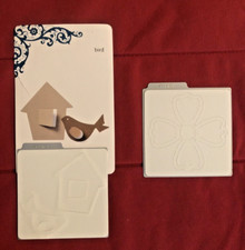 QuicKutz 4X4 Cutting Dies - BIRD with house REV-0169-S or FLOWER REV-0175-S