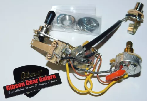 Gibson Theodore Pot Control Assembly CTS Potentiometer Guitar Parts Project Std