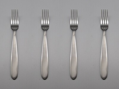 Oneida Stainless Flatware -  JORDAN / PENINSULA Dinner Forks - Set of Four *