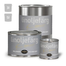 Ottosson F rgmakeri Linseed Oil Paint - Medium Grey