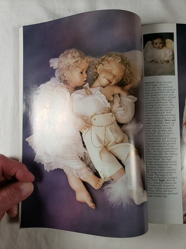 Doll Reader Magazine January 1995 Angel Dolls Making Display Boxes Saving Sick - Picture 9 of 13