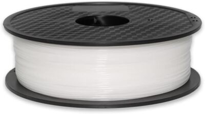PP 1.75Mm White 3D Printer Filament, 1Kg/2.2Lb, Dimensional Accuracy +/- 0.05