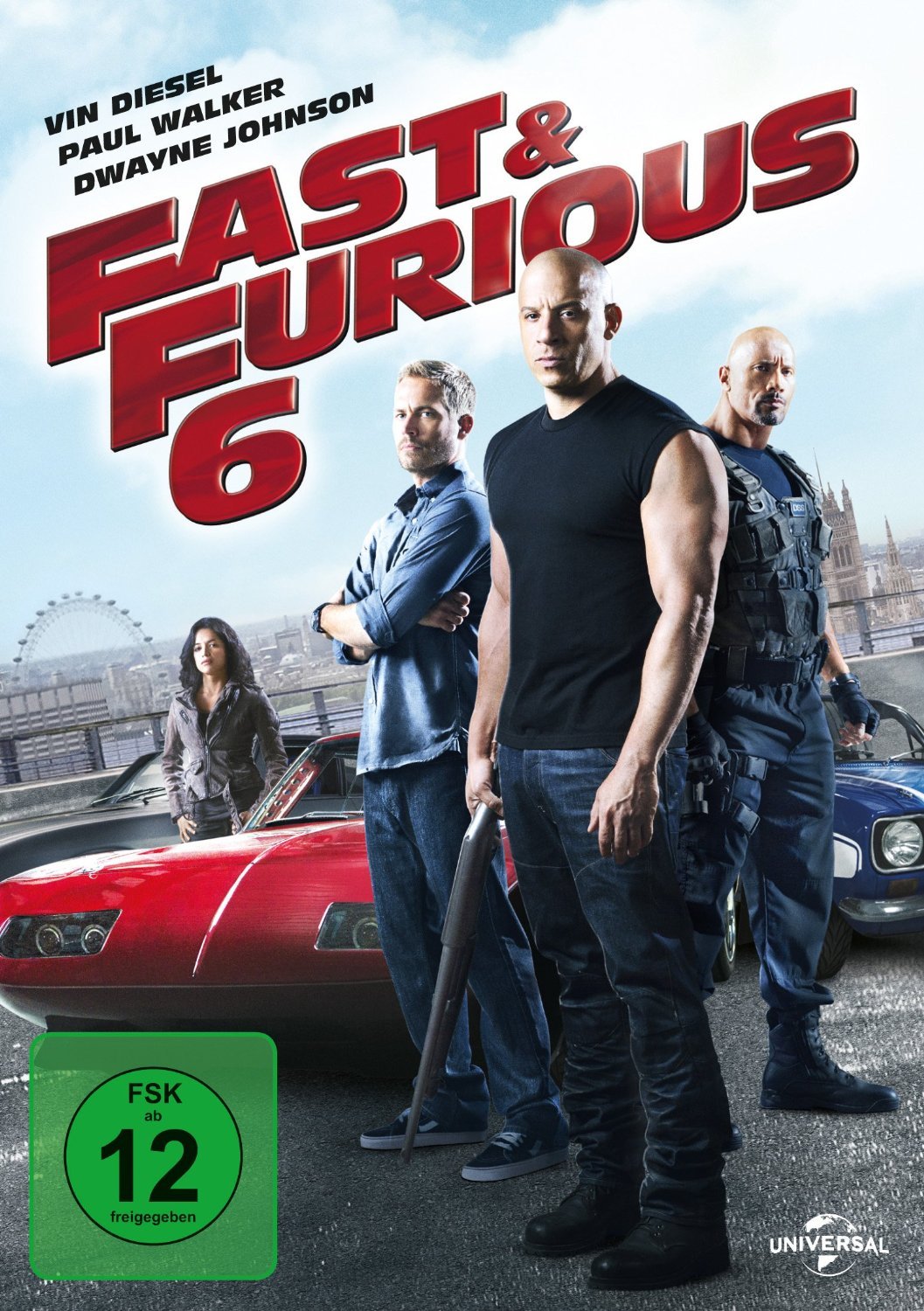 Fast & Furious 6 DVD Vin Diesel Paul Walker Action Film Fast Furious 6 - Bild 3