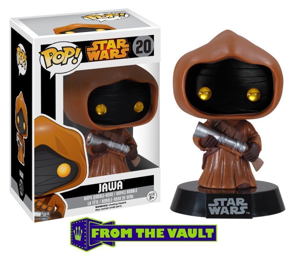Caja Dañada Star Wars Jawa 9.5Cm Pop Vinyl Figura Bobble-Head Funko